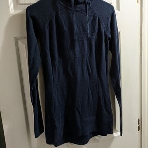 Calia navy hooded sweater